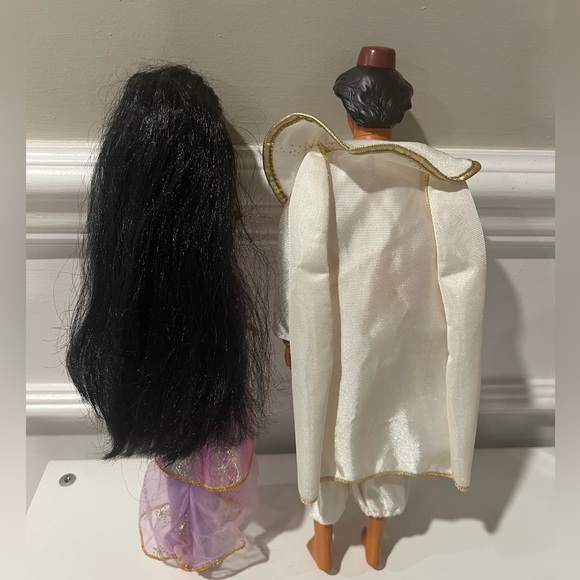 Vintage Aladdin & Jasmine Disney Mattel Dolls 1992 - Picture 6 of 8